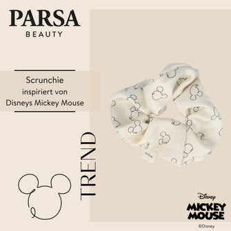 Disney Mickey Mouse inspirierter Scrunchie, Haargummi, 1 Stk. von PARSA Beauty