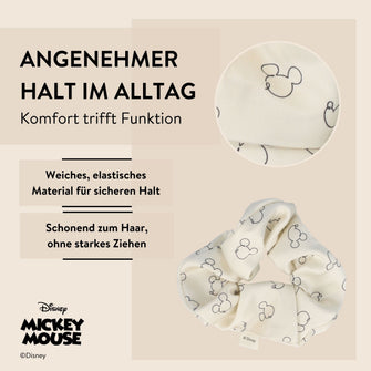 Disney Mickey Mouse inspirierter Scrunchie, Haargummi, 1 Stk. von PARSA Beauty
