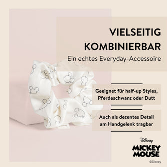 Disney Mickey Mouse inspirierter Scrunchie, Haargummi, 1 Stk. von PARSA Beauty