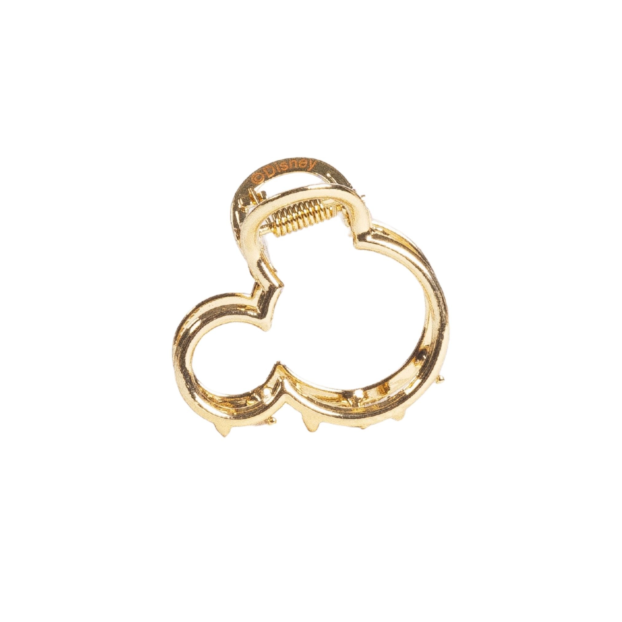 Disney Mickey Mouse inspirierte Haarklammer in Gold, 1 Stk. von PARSA Beauty