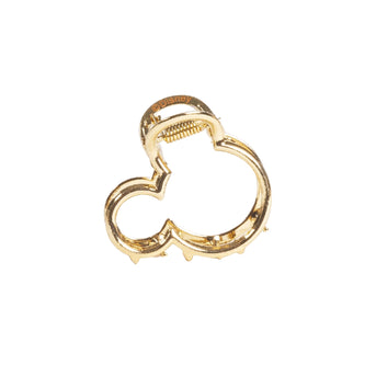 Disney Mickey Mouse inspirierte Haarklammer in Gold, 1 Stk. von PARSA Beauty
