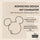 Disney Mickey Mouse inspirierte Haarklammer in Gold, 1 Stk. von PARSA Beauty