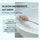 PARSA Beauty Wellness Silikon-Badebürste, 2-in-1 Massage & Sanftes Peeling