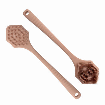PARSA Beauty Wellness Silikon-Badebürste, 2-in-1 Massage & Sanftes Peeling