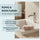 PARSA Beauty Wellness Badeschwamm Relax Terracotta, sanfte Reinigung