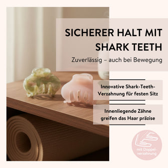 PARSA Beauty Lifestyle Pure Balance Haarklammern Marmor-Optik, 2er-Set