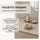 PARSA Beauty Signature Collection Satin Scrunchie mit Schmetterling-Stickerei
