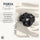 PARSA Beauty Signature Collection Scrunchie aus Kunstleder mit Bordüre, 1 Stk.