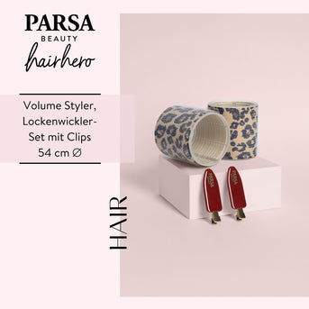 PARSA Beauty Hair Hero Dream Volume Lockenwickler Set mit Clips, 4-tlg.
