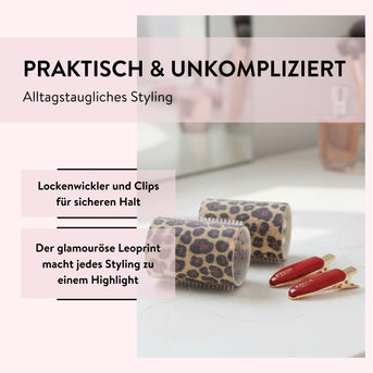 PARSA Beauty Hair Hero Dream Volume Lockenwickler Set mit Clips, 4-tlg.