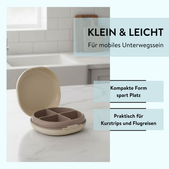 PARSA Beauty Essential Mini Organizer, Kompakte Ordnung für Pillen & Accessoires