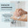PARSA Beauty Wellness Badetuff Terracotta, Sanfte Reinigung & Wohltuender Duschschaum