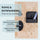 PARSA Beauty Wellness Schwamm Schwarz, sanfter Dusch- & Badeschwamm