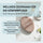 PARSA Beauty Wellness Schwamm Terracotta, sanfter Dusch- & Badeschwamm