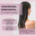 PARSA Beauty LOV.U Flexible Entwirrbürste, Sanftes Entknoten & Taschenformat