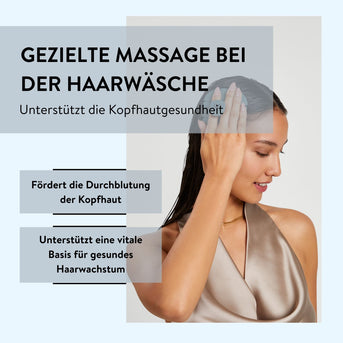 PARSA Beauty Hair ID Tiefenreinigungs-Shampoobürste, Aktivierung & Pflege mit Flex-Funktion