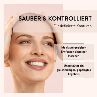 PARSA Beauty Essential Trimmer 8er-Set, Präzision für Augenbrauen & Dermaplaning