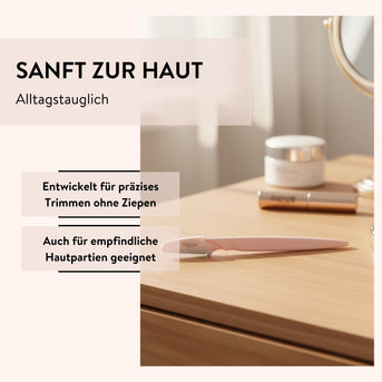 PARSA Beauty Essential Trimmer 8er-Set, Präzision für Augenbrauen & Dermaplaning