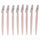 PARSA Beauty Essential Trimmer 8er-Set, Präzision für Augenbrauen & Dermaplaning