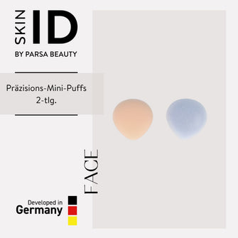 PARSA Beauty Skin ID Flawless Concealer Puff, Das 2-in-1 Tool für einen wachen Blick