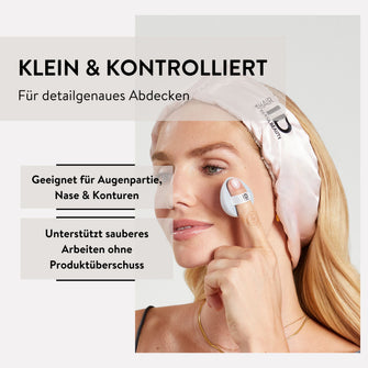 PARSA Beauty Skin ID Flawless Concealer Puff, Das 2-in-1 Tool für einen wachen Blick