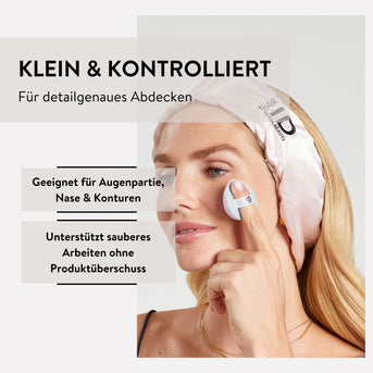 PARSA Beauty Skin ID Flawless Concealer Puff, Das 2-in-1 Tool für einen wachen Blick