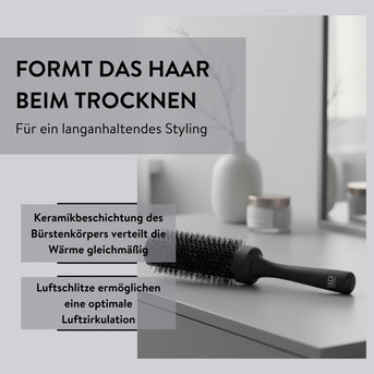 PARSA Beauty Hair ID Control & Volume Rundbürste 45 mm, XXL-Volumen & Keramik-Glanz