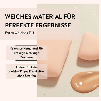 PARSA Beauty Essential Make-up Air Puff Duo Set, 2er-Set mit Aufbewahrungstasche