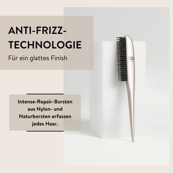 PARSA Beauty Hair ID Anti-Frizz Sleek Kamm mit Naturborsten für Glanz-Looks