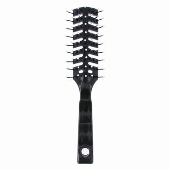PARSA Beauty ESSENTIAL Haarbürste Luftschlitz schwarz Styling