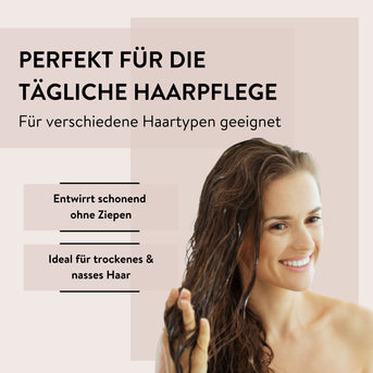 PARSA Beauty ESSENTIAL Haarbürste Luftschlitz schwarz Styling