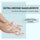 PARSA Beauty Nagelbürste breit transparent – doppelseitig & hygienisch