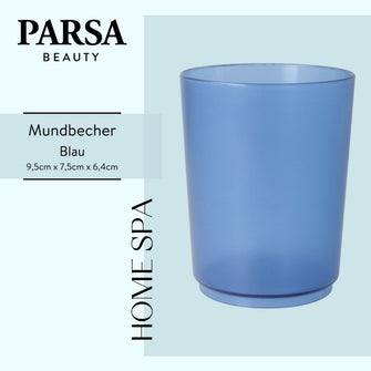 PARSA Beauty Mundbecher Flair Badaccessoire Zahnpflege Becher Premium Design