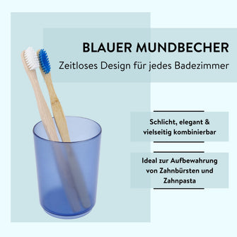 PARSA Beauty Mundbecher Flair Badaccessoire Zahnpflege Becher Premium Design