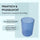 PARSA Beauty Mundbecher Flair Badaccessoire Zahnpflege Becher Premium Design