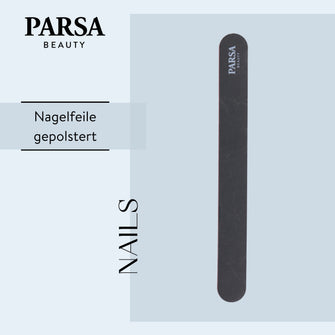 PARSA Beauty ESSENTIAL Nagelfeile gepolstert Maniküre Feile