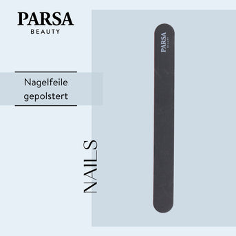 PARSA Beauty ESSENTIAL Nagelfeile gepolstert Maniküre Feile