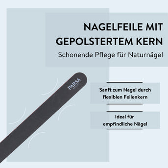 PARSA Beauty ESSENTIAL Nagelfeile gepolstert Maniküre Feile