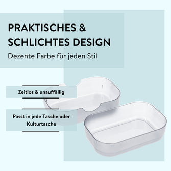 PARSA Beauty ESSENTIAL Seifendose Flair transparent Seifenbox