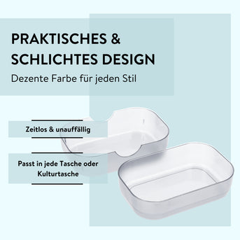PARSA Beauty ESSENTIAL Seifendose Flair transparent Seifenbox