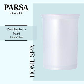 PARSA Beauty ESSENTIAL Mundbecher Pearl – elegant & praktisch