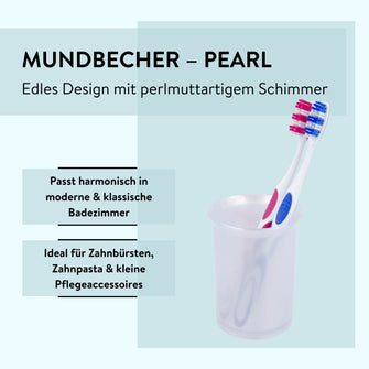PARSA Beauty ESSENTIAL Mundbecher Pearl – elegant & praktisch