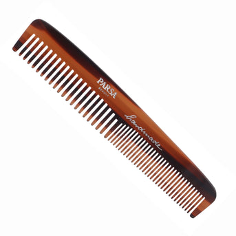 PARSA Beauty PROFESSIONAL Haar- & Bartkamm 14 cm – fein & grob, handgefertigt