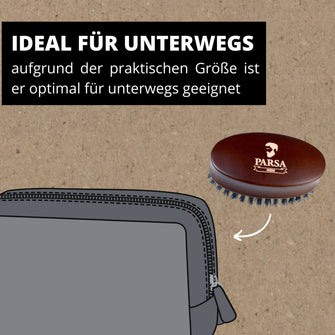 PARSA Beauty MEN Bartbürste Herren Bartpflege Bürste Bart Styling