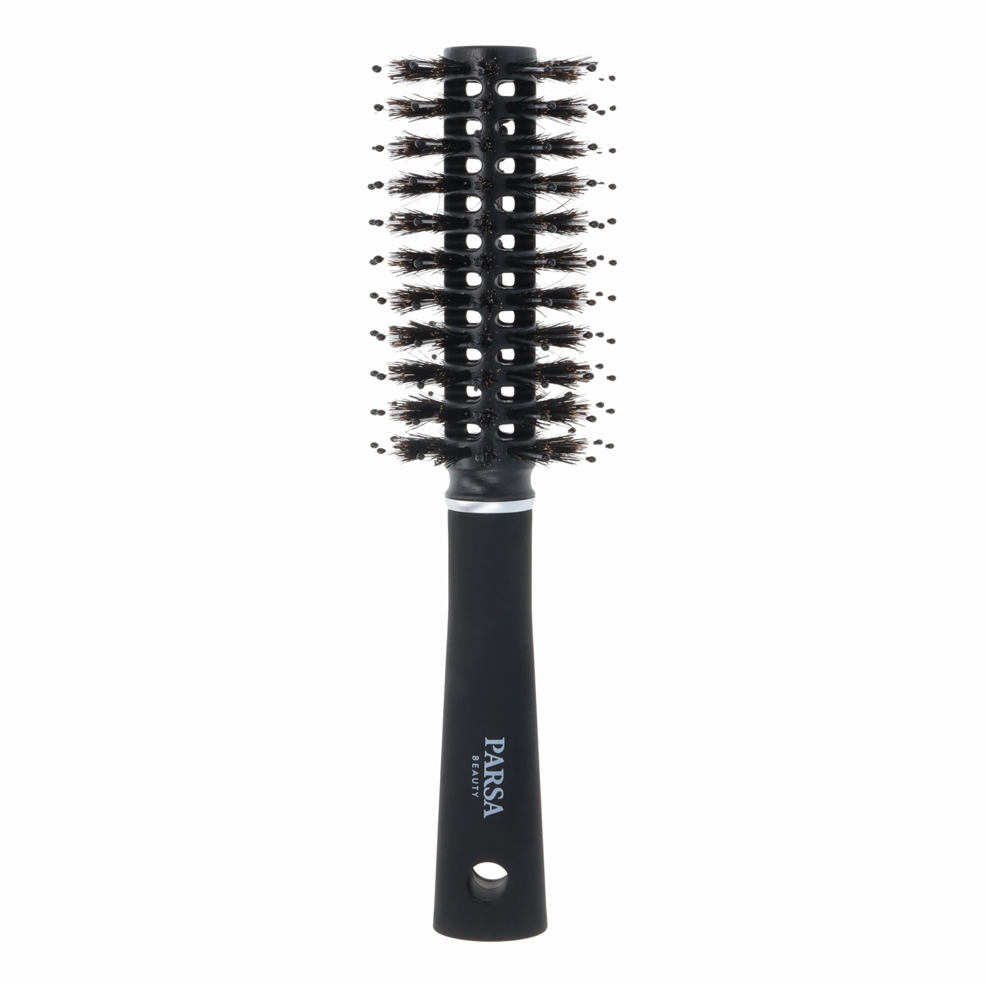 PARSA Beauty ESSENTIAL Trend-Line Rundföhnbürste schwarz Mischborsten