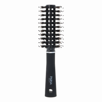PARSA Beauty ESSENTIAL Trend-Line Rundföhnbürste schwarz Mischborsten
