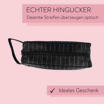 PARSA Beauty ESSENTIAL Kulturtasche Herren Streifen Männer Tasche