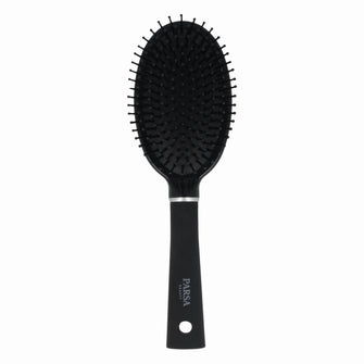 PARSA Beauty ESSENTIAL Trend-Line Ovalbürste schwarz groß Stylingbürste