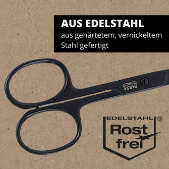 PARSA Beauty MEN Nagelschere Edelstahl Nagelpflege Schere Herren