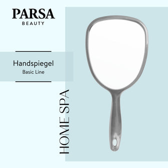 PARSA Beauty ESSENTIAL Handspiegel anthrazit Schminkspiegel